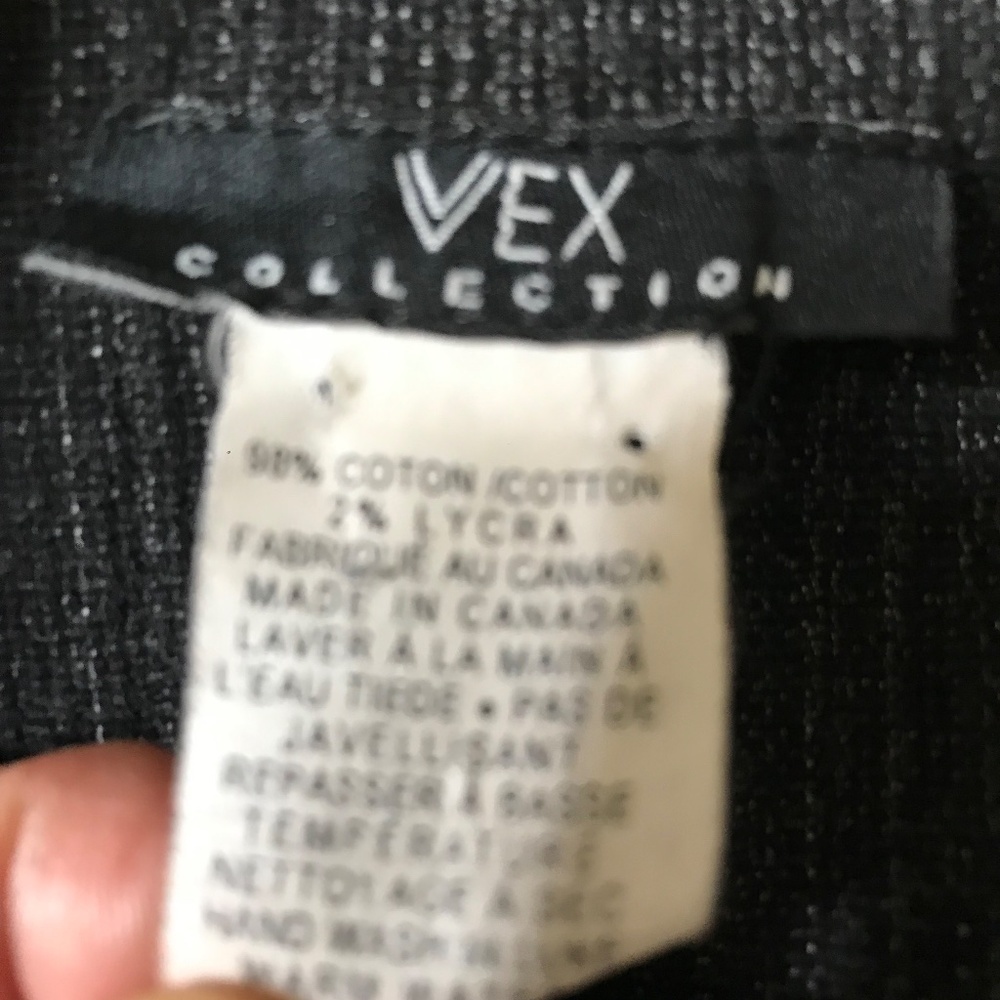 Dark Wash Denim Jacket with White Contrast Stitching - Picture 13 of 13